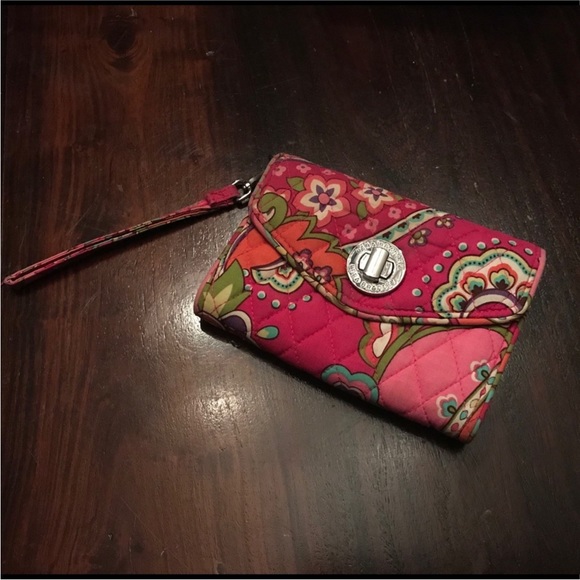 🎉Vera Bradley Paisley Wallet Wristlet - Picture 8 of 8
